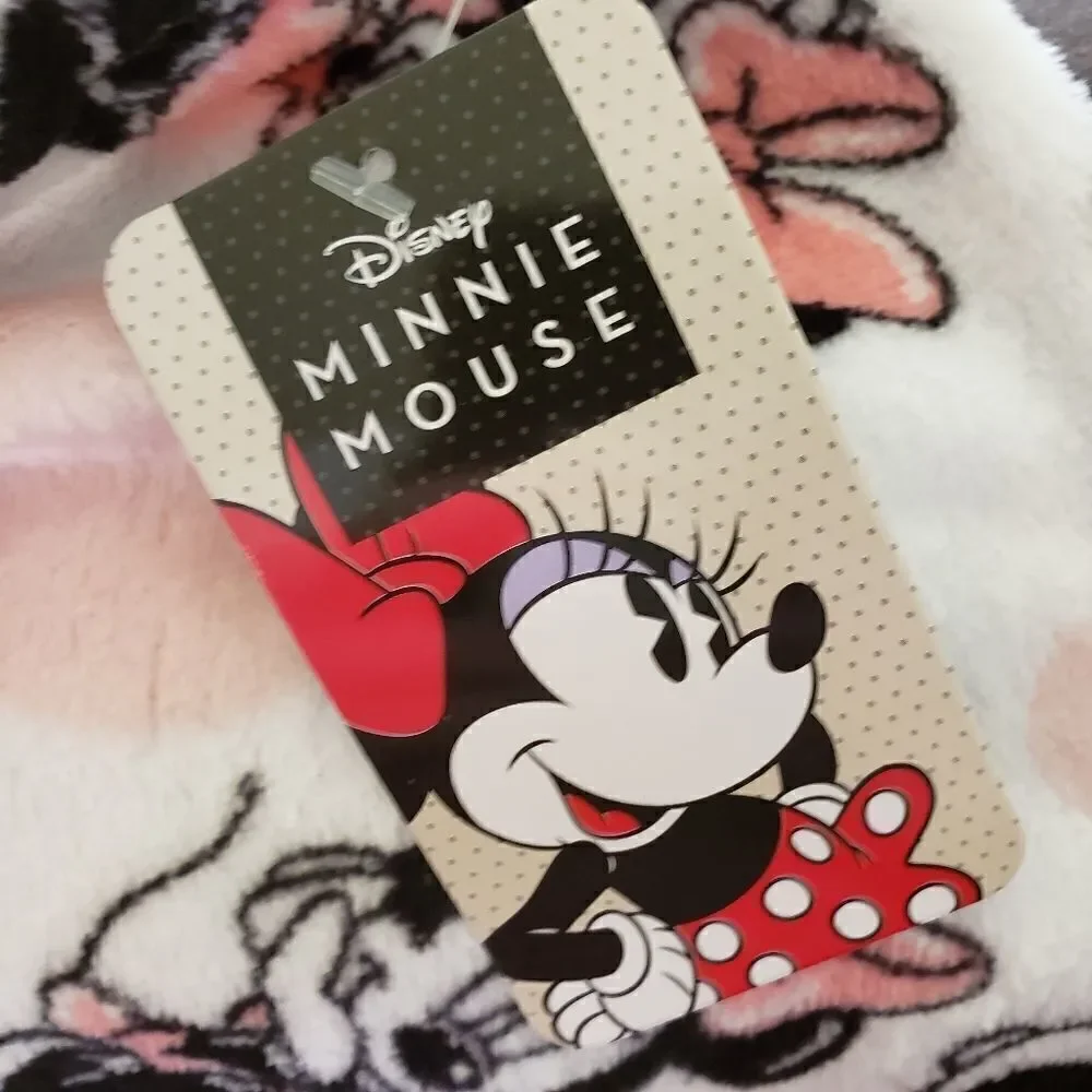Disney Minnie Mouse Elastic Drawstring Waist Sleepwear Bottoms - Picture 4 of 6